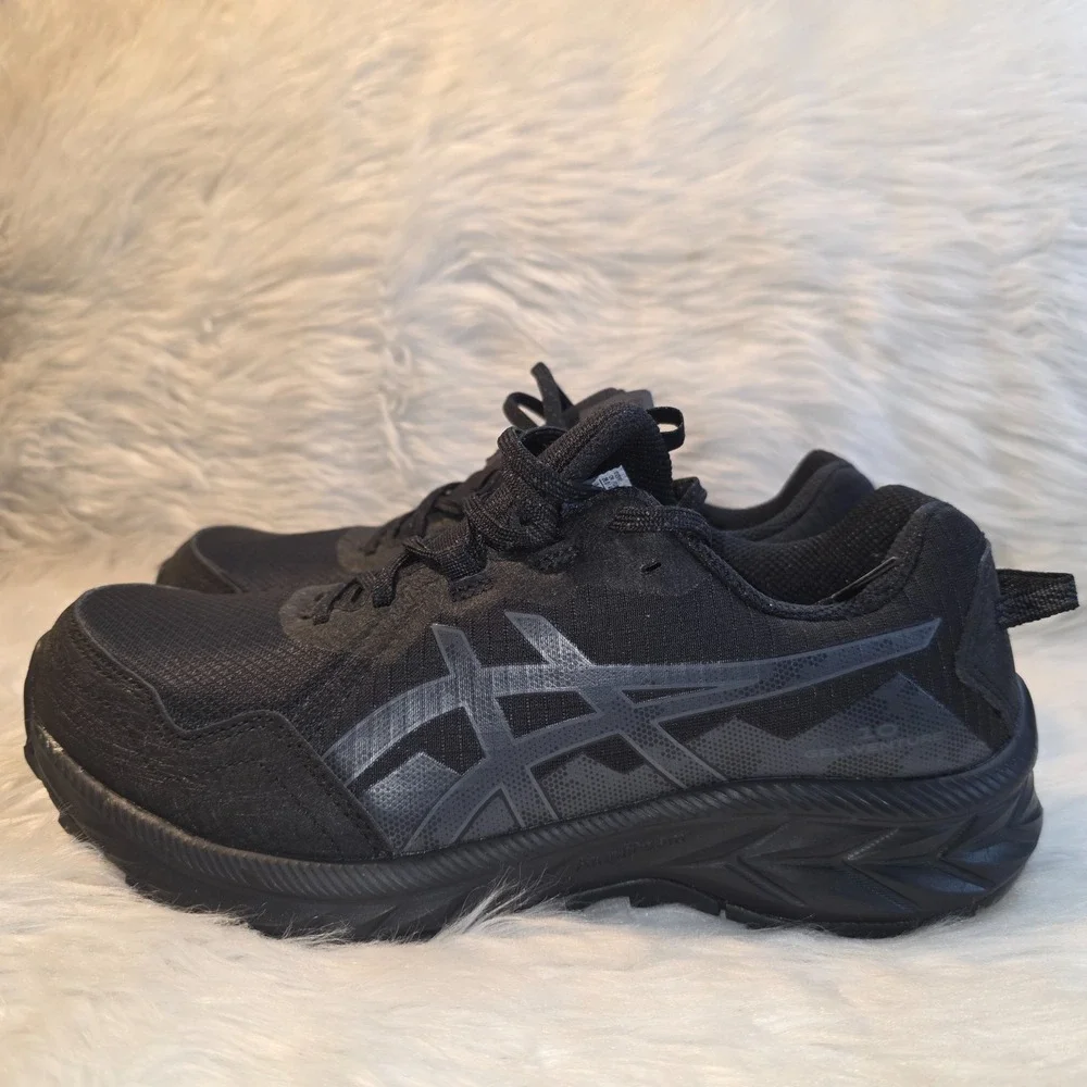 Trail Running Shoes ASICS Gel-Venture 10 Wide Black Graphite Women 9.5 1012B761